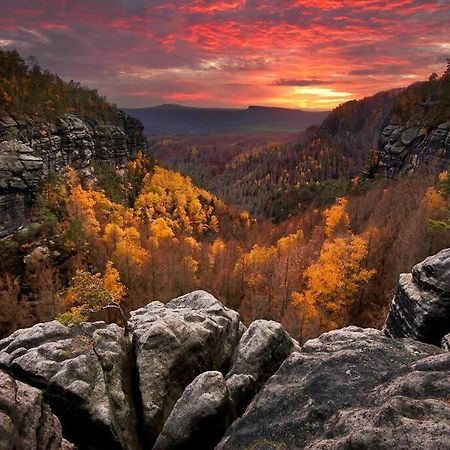 Apartment Tour Bohemian Switzerland Horni Podluzi Dış mekan fotoğraf