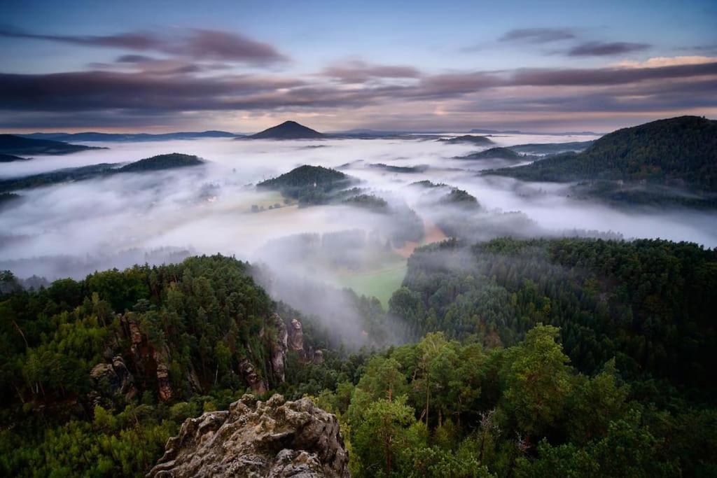 Apartment Tour Bohemian Switzerland Horni Podluzi Dış mekan fotoğraf