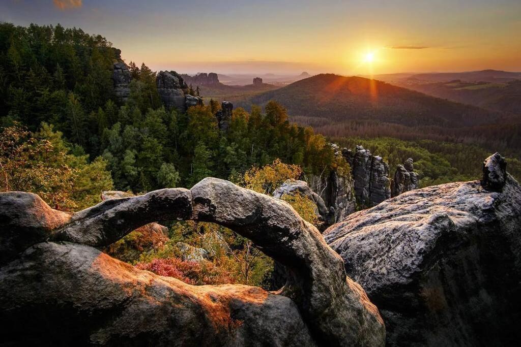 Apartment Tour Bohemian Switzerland Horni Podluzi Dış mekan fotoğraf